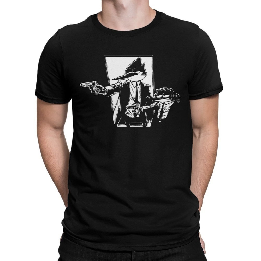 Regular Show Pulp Fiction Style Retro TV Series Unisex T-Shirt